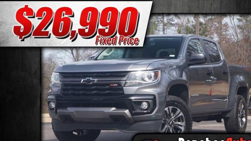 CHEVROLET COLORADO 2022 1GCGTDEN8N1224698 image