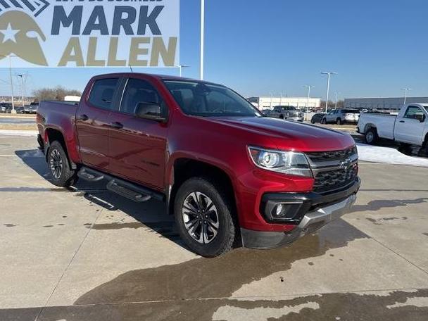 CHEVROLET COLORADO 2022 1GCGTDEN5N1123120 image