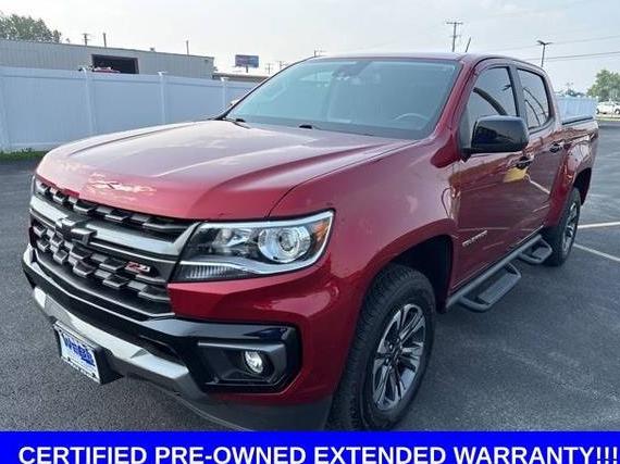 CHEVROLET COLORADO 2022 1GCGTDEN7N1101717 image
