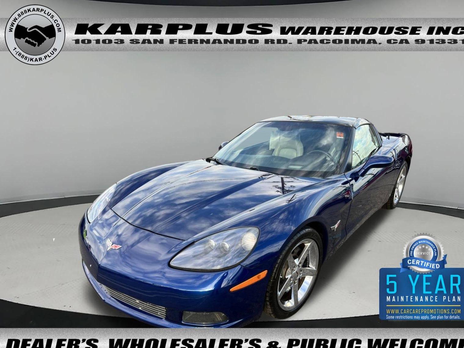 CHEVROLET CORVETTE 2007 1G1YY26U275137187 image