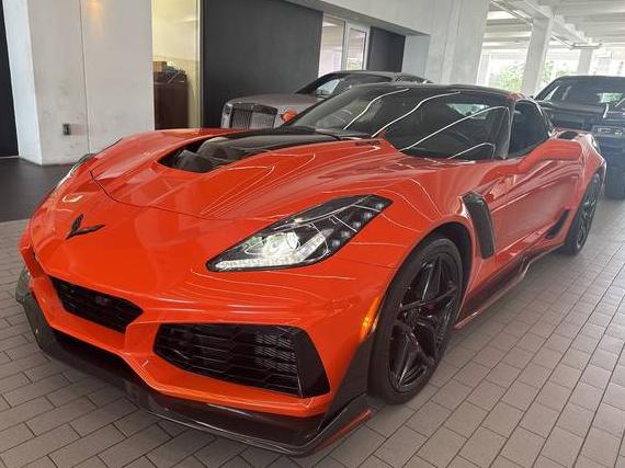 CHEVROLET CORVETTE 2019 1G1Y42D95K5800786 image
