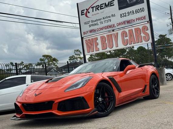 CHEVROLET CORVETTE 2019 1G1Y52D9XK5801137 image