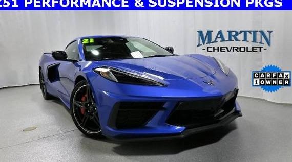 CHEVROLET CORVETTE 2021 1G1YB2D44M5110119 image