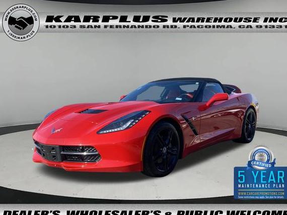 CHEVROLET CORVETTE 2017 1G1YF3D73H5115256 image