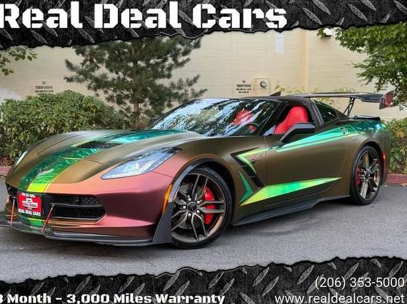 CHEVROLET CORVETTE 2017 1G1YK2D76H5106136 image