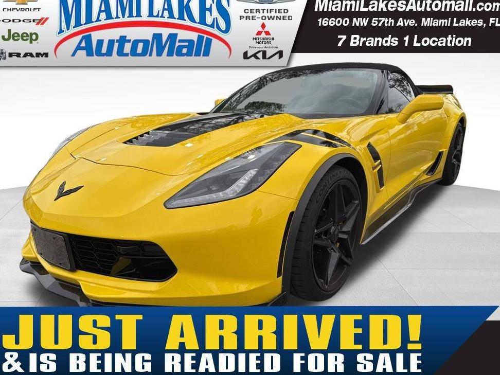 CHEVROLET CORVETTE 2017 1G1YZ3D74H5104886 image