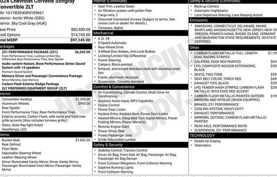 CHEVROLET CORVETTE 2024 1G1YB3D40R5109661 image