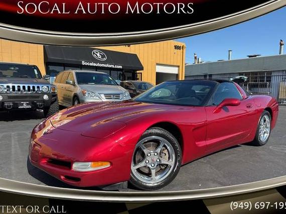 CHEVROLET CORVETTE 2002 1G1YY22G825105076 image