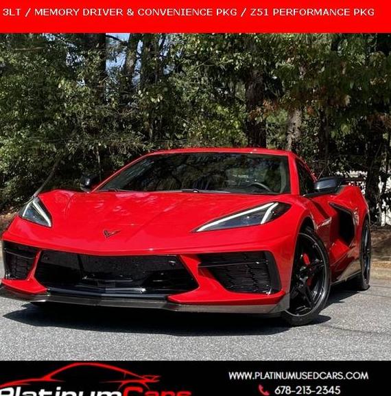 CHEVROLET CORVETTE 2020 1G1Y82D40L5100426 image