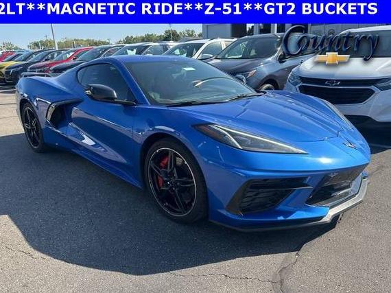 CHEVROLET CORVETTE 2020 1G1Y72D44L5117779 image