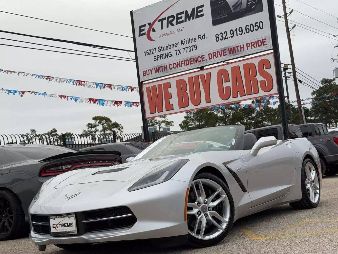 CHEVROLET CORVETTE 2014 1G1YM3D76E5111168 image