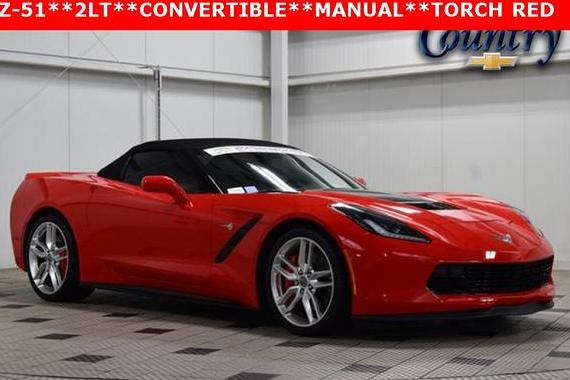 CHEVROLET CORVETTE 2014 1G1YJ3D78E5118339 image