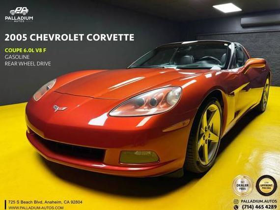 CHEVROLET CORVETTE 2005 1G1YY24U155104763 image