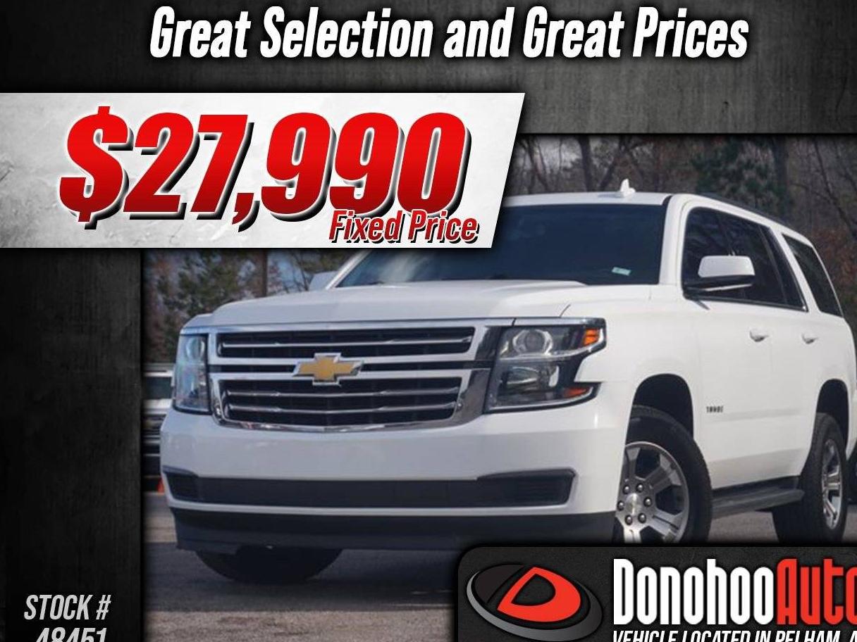 CHEVROLET TAHOE 2019 1GNSKAKC2KR335881 image