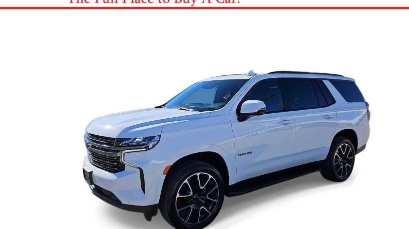 CHEVROLET TAHOE 2021 1GNSCRKD0MR280256 image