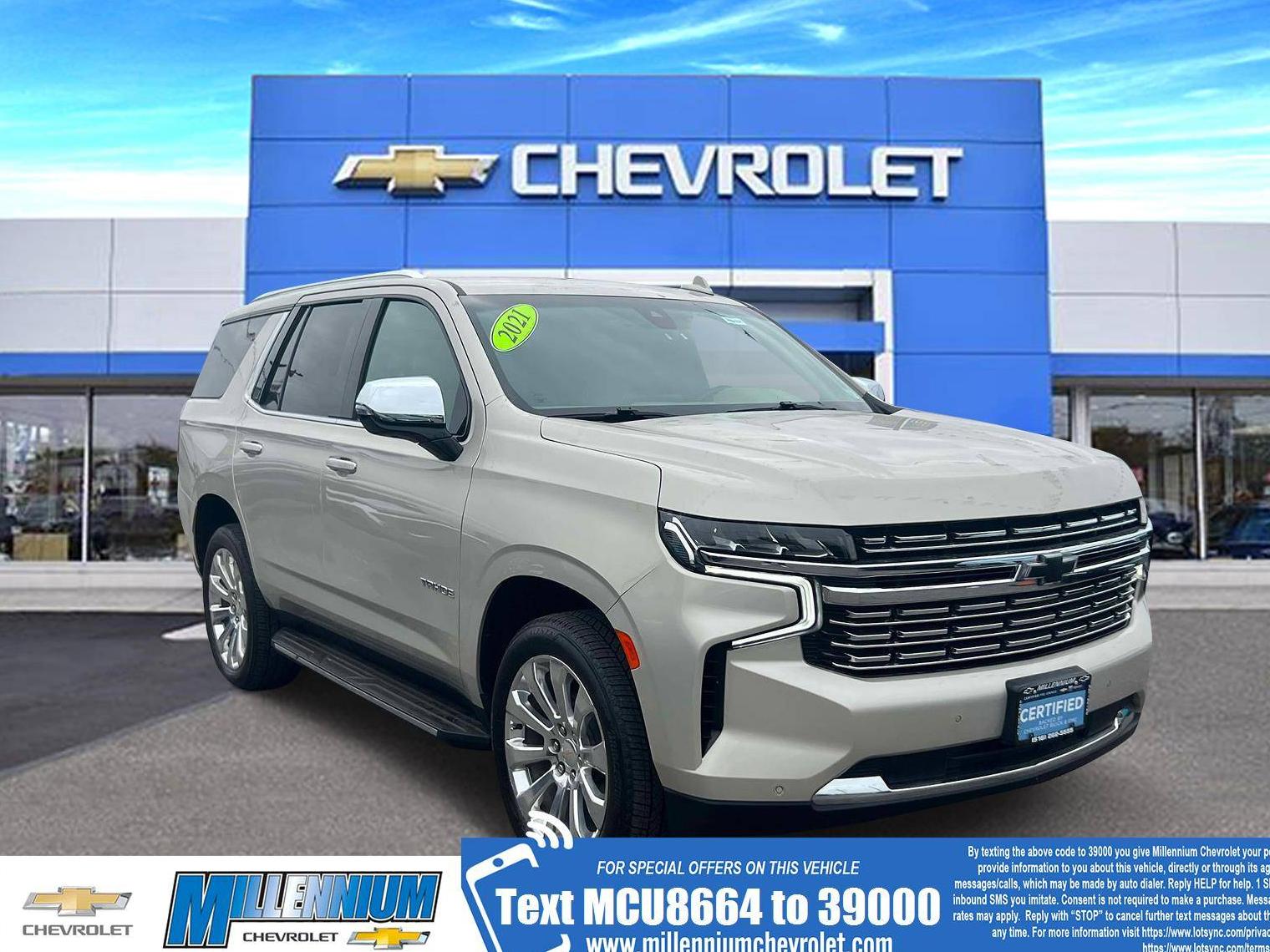 CHEVROLET TAHOE 2021 1GNSKSKDXMR148664 image