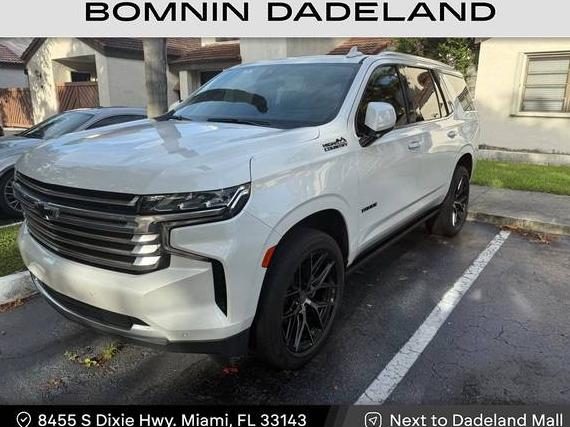 CHEVROLET TAHOE 2021 1GNSCTKLXMR369630 image