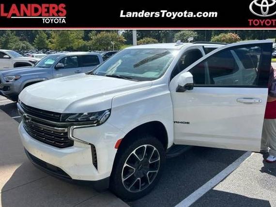 CHEVROLET TAHOE 2022 1GNSKRKDXNR349216 image