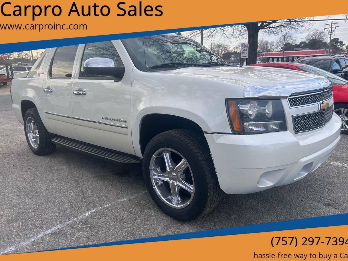 CHEVROLET AVALANCHE 2012 3GNTKGE70CG207047 image