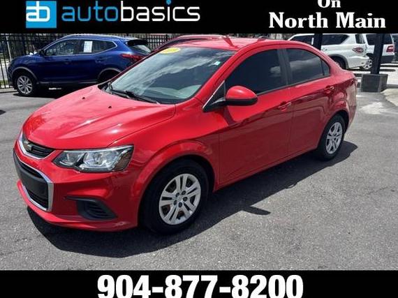 CHEVROLET SONIC 2019 1G1JB5SB7K4105939 image