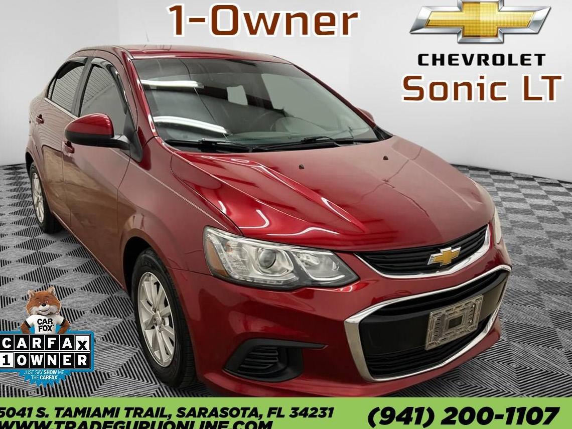 CHEVROLET SONIC 2019 1G1JD5SBXK4125922 image