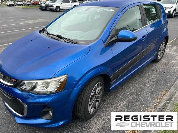 CHEVROLET SONIC 2018 1G1JD6SH7J4100338 image