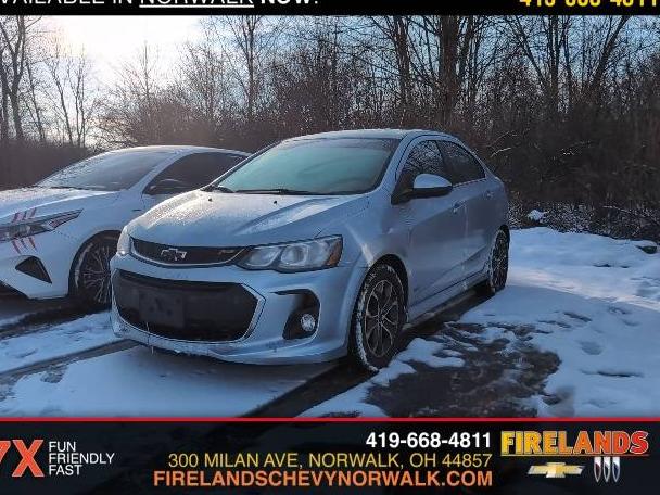 CHEVROLET SONIC 2018 1G1JD5SH6J4125421 image