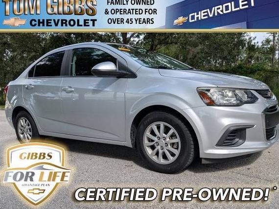 CHEVROLET SONIC 2018 1G1JD5SH2J4114223 image