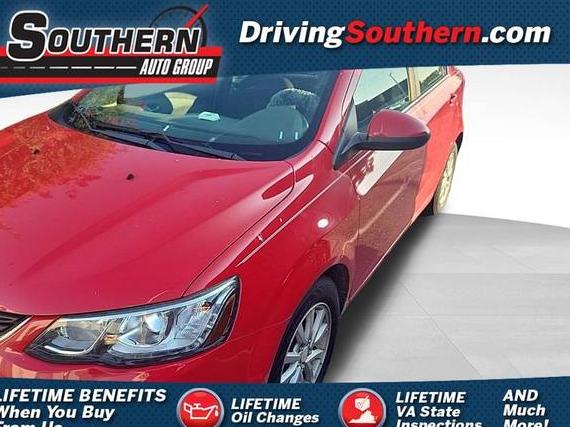 CHEVROLET SONIC 2017 1G1JD5SH8H4158222 image