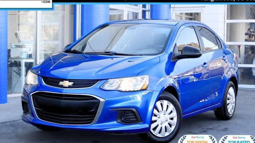 CHEVROLET SONIC 2017 1G1JB5SH5H4148656 image