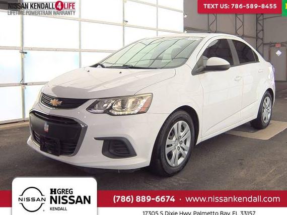 CHEVROLET SONIC 2017 1G1JB5SH5H4148897 image