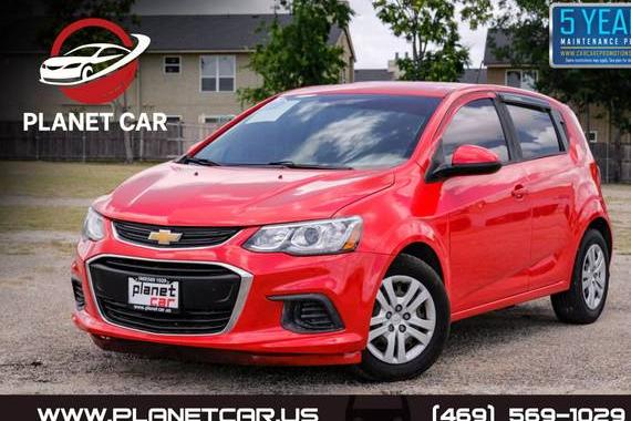 CHEVROLET SONIC 2020 1G1JG6SB2L4121023 image