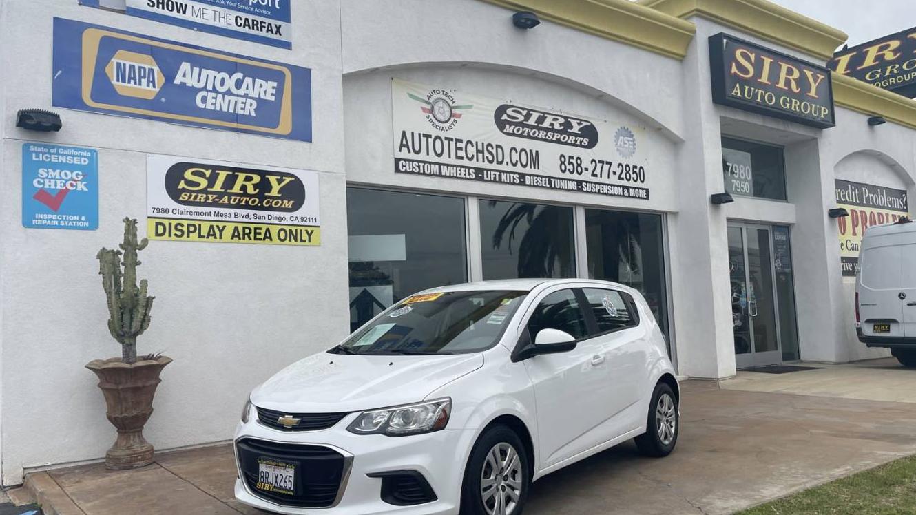 CHEVROLET SONIC 2020 1G1JG6SB0L4115785 image