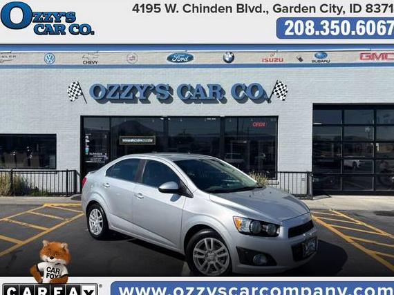 CHEVROLET SONIC 2013 1G1JC5SHXD4200905 image