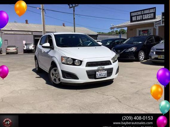 CHEVROLET SONIC 2014 1G1JA6SG1E4128898 image