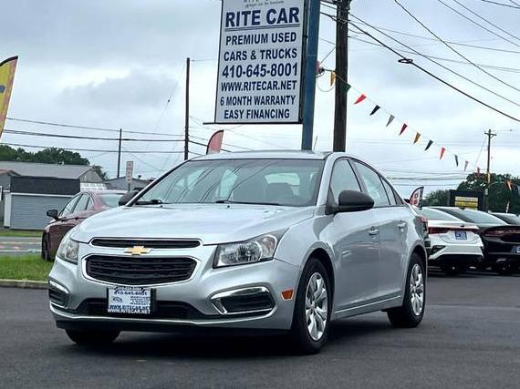CHEVROLET CRUZE 2016 1G1PC5SHXG7175212 image