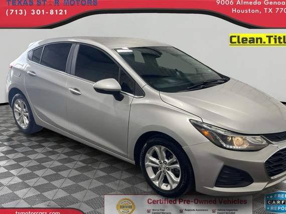 CHEVROLET CRUZE 2019 3G1BE6SM6KS593848 image