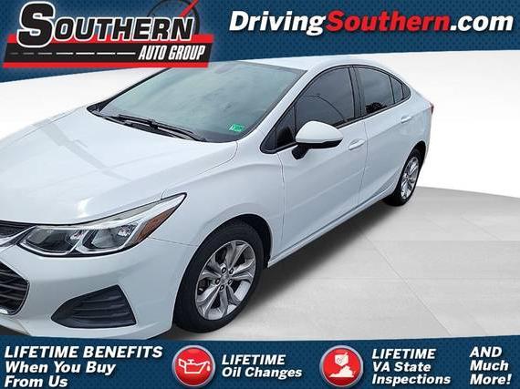CHEVROLET CRUZE 2019 1G1BC5SM7K7153359 image