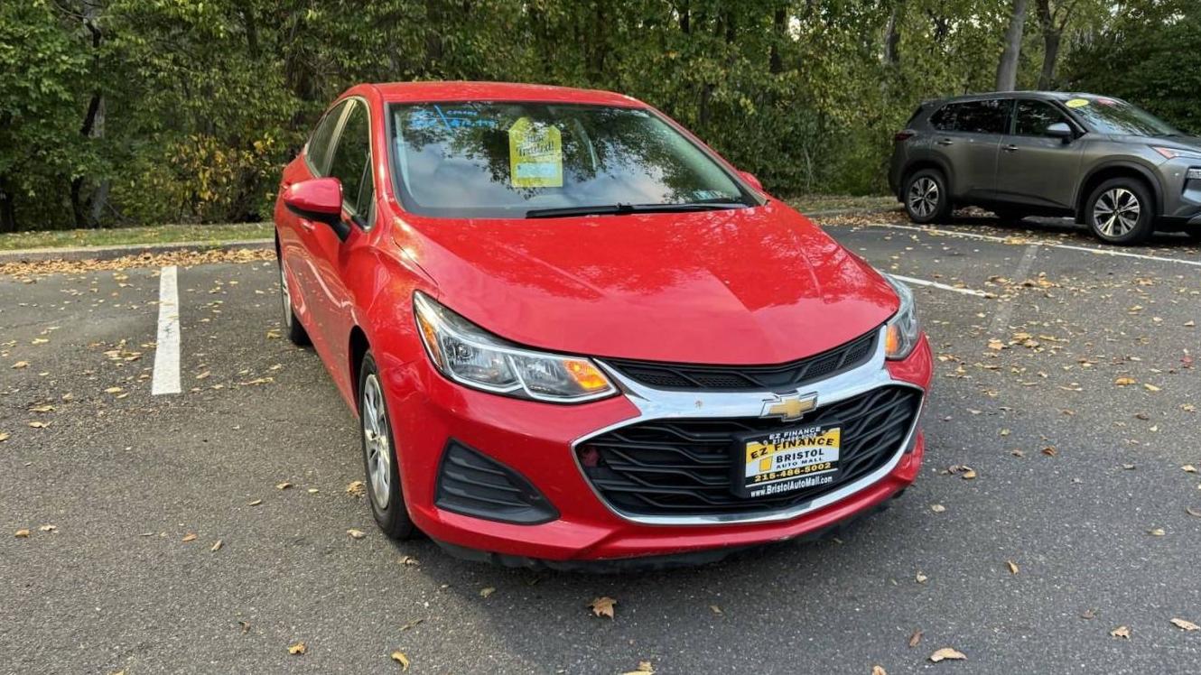 CHEVROLET CRUZE 2019 1G1BJ5SM7K7102496 image