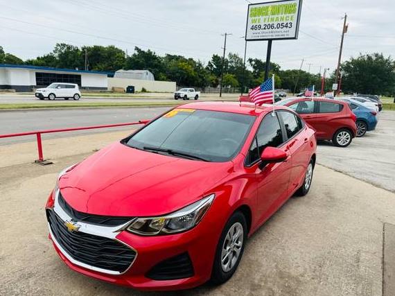 CHEVROLET CRUZE 2019 1G1BC5SMXK7122283 image