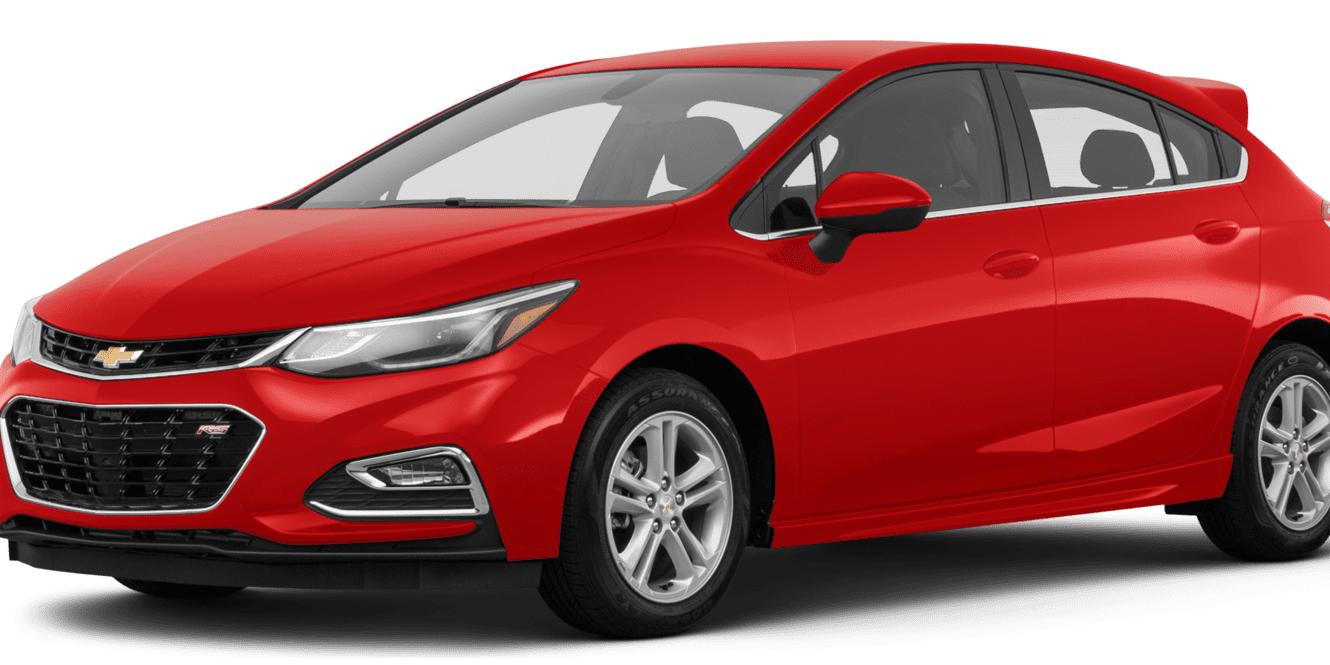 CHEVROLET CRUZE 2018 3G1BE6SM6JS654999 image