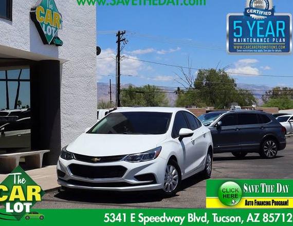 CHEVROLET CRUZE 2018 1G1BC5SM7J7228284 image