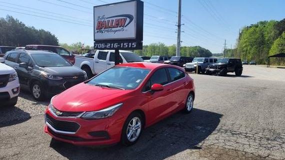 CHEVROLET CRUZE 2018 3G1BE6SM7JS587412 image