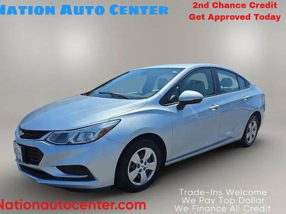 CHEVROLET CRUZE 2018 1G1BC5SM8J7138643 image