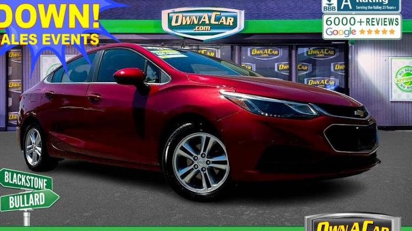 CHEVROLET CRUZE 2018 1G1BE5SM8J7242298 image