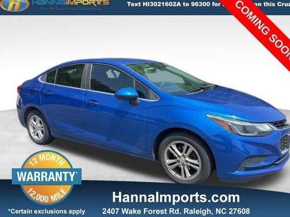 CHEVROLET CRUZE 2017 1G1BE5SM6H7121666 image