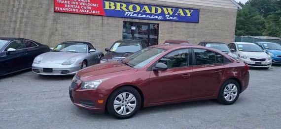 CHEVROLET CRUZE 2013 1G1PA5SG9D7127077 image