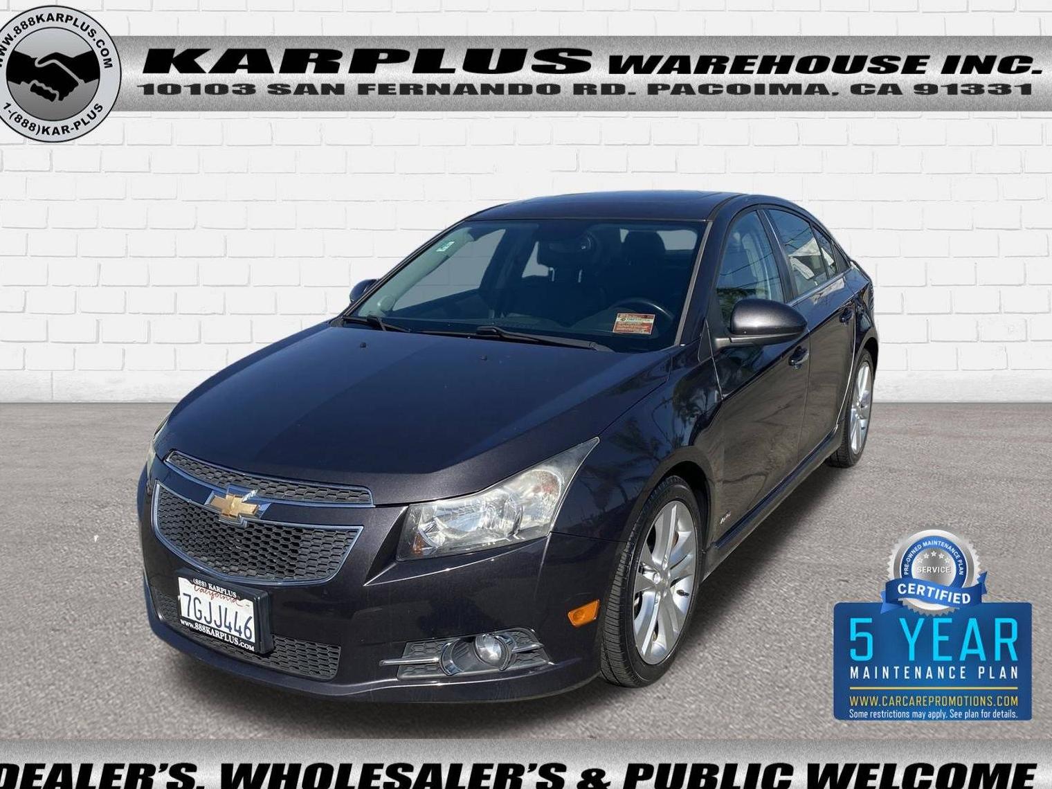CHEVROLET CRUZE 2014 1G1PG5SB7E7430525 image