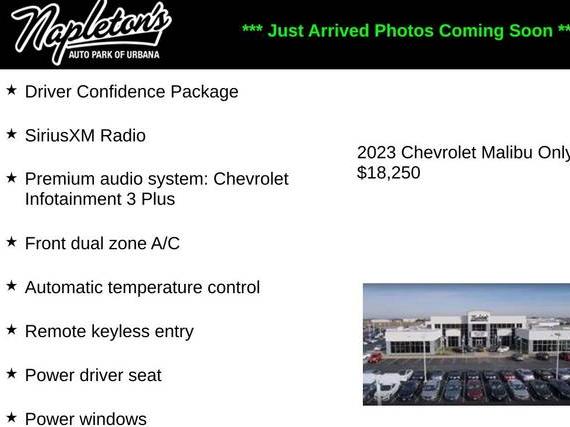 CHEVROLET MALIBU 2023 1G1ZD5STXPF134711 image