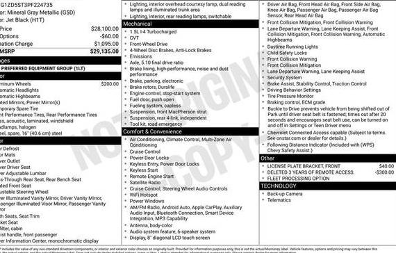 CHEVROLET MALIBU 2023 1G1ZD5ST3PF224735 image CHEVROLET MALIBU 2023 1G1ZD5ST3PF224735 image